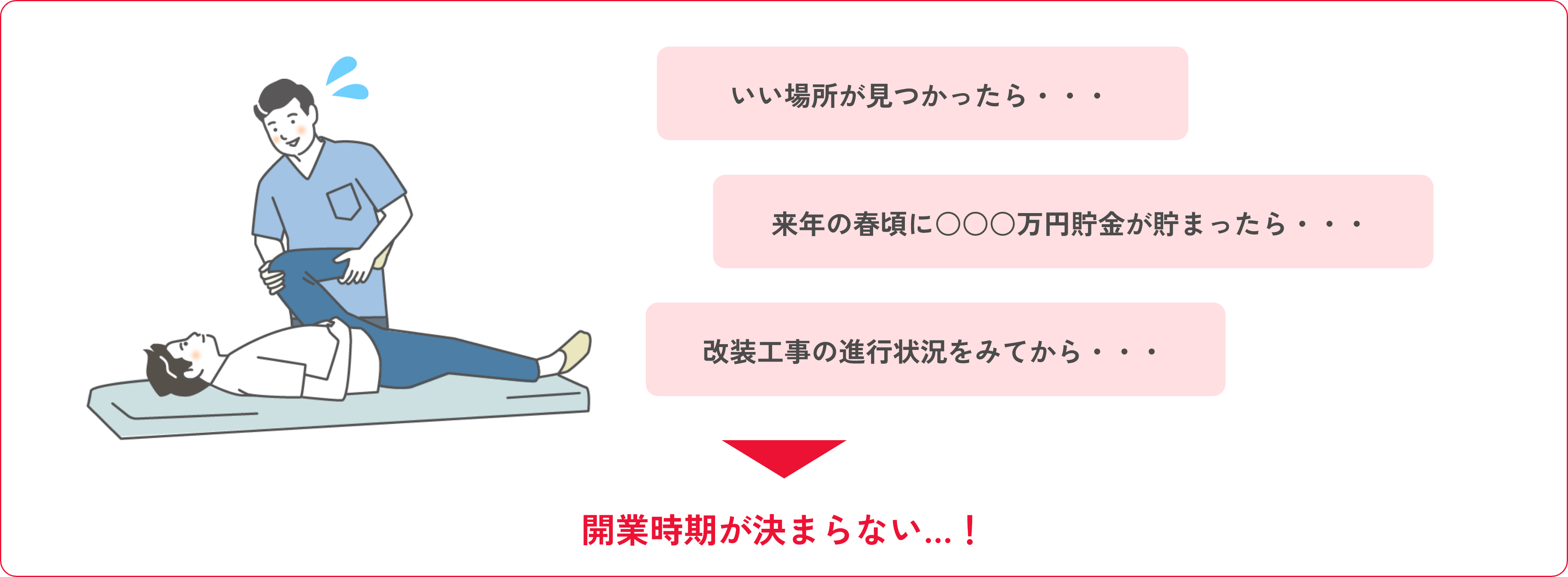 開催時期が決まらない…！
